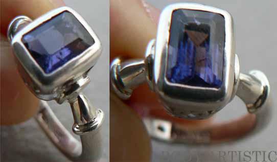 seraphim,warter saphire ring