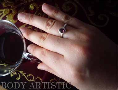 seraphim,warter saphire ring