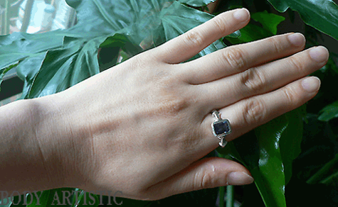 seraphim,warter saphire ring