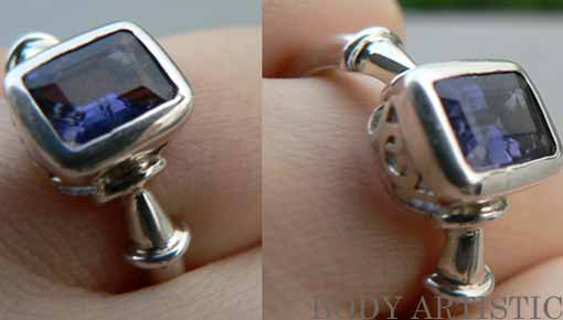 seraphim,warter saphire ring