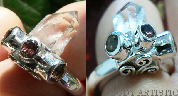 seraphim,warter saphire ring