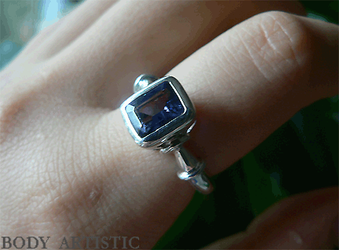 seraphim,warter saphire ring