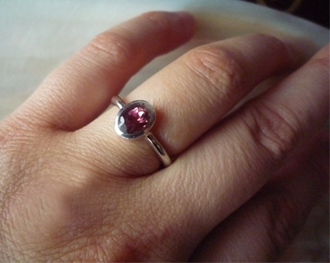 seraphim,warter saphire ring